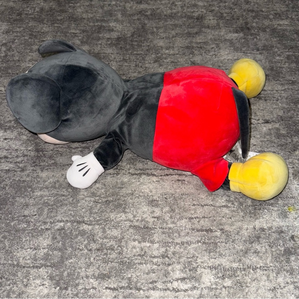 Disney Plush Mickey Mouse -‎ Red, Black, Cream - Picture 3 of 7